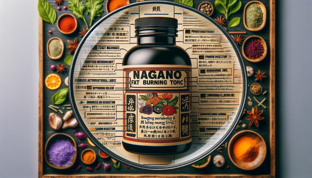 Nagano Fat Burning Tonic: A New Approach to Weight Loss